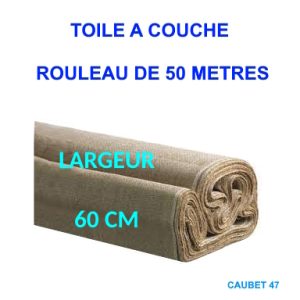 TOILES A COUCHE Largeur 60 cm – rouleau de 50 Mètres